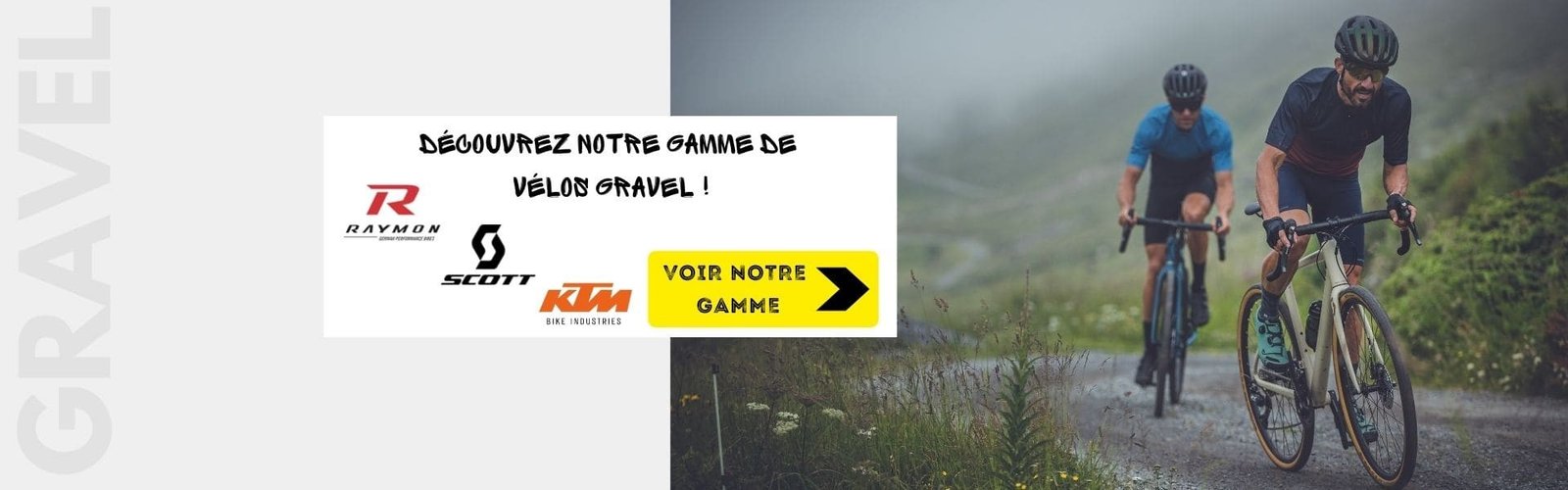 Gamme de vélos gravel