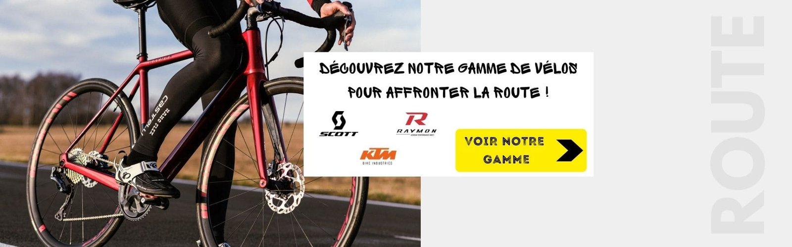 Gamme de vélos de route